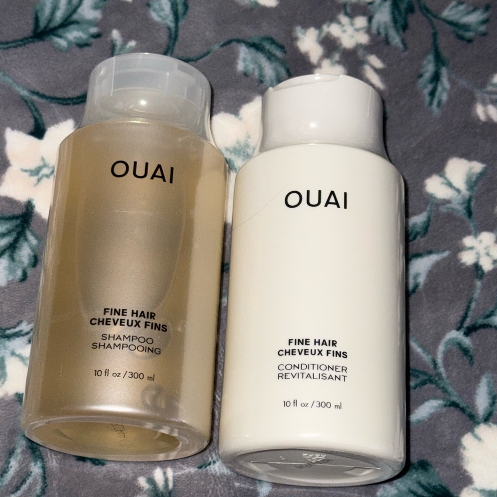 OUAI Shampoo and Conditioner Set!